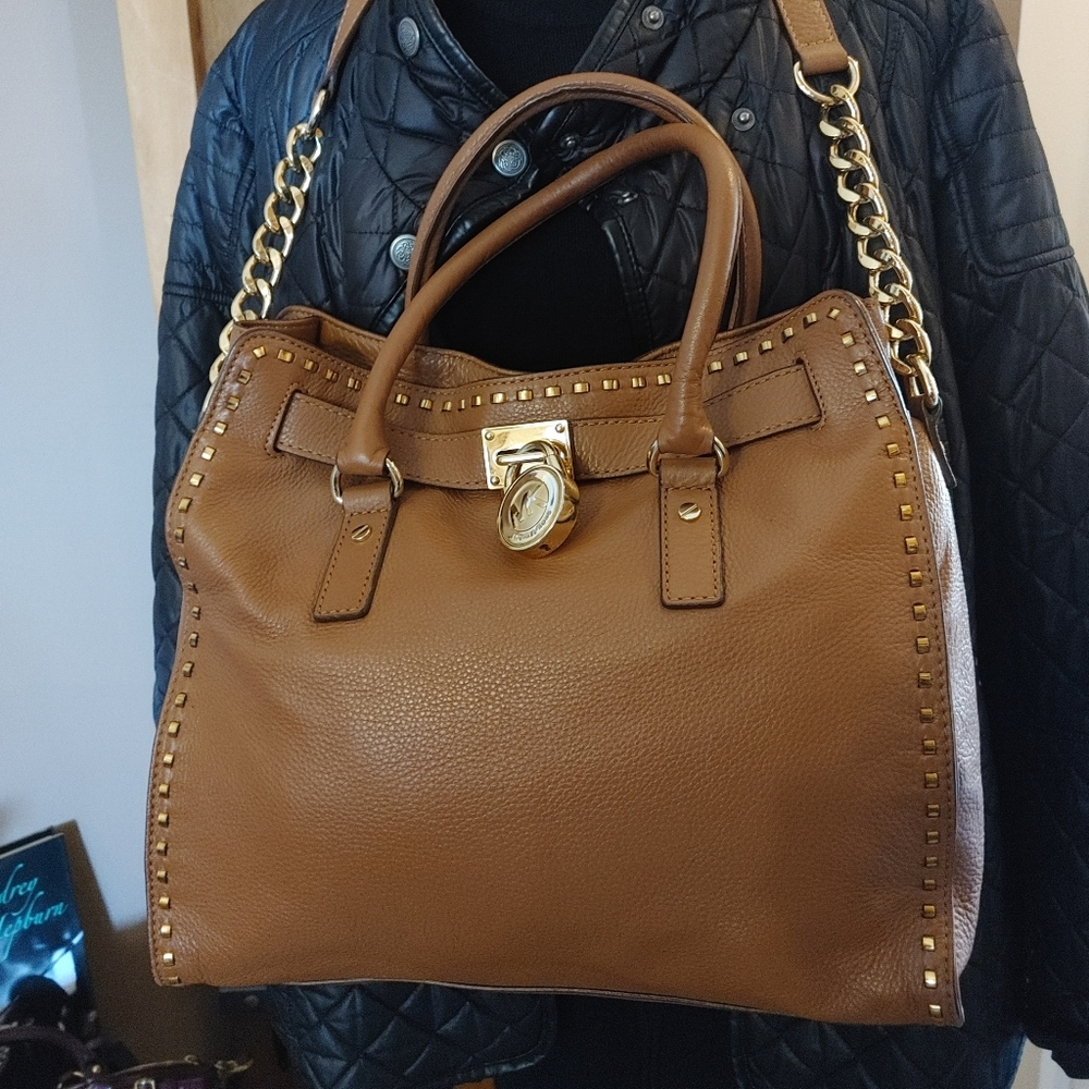 MICHAEL KORS Satchel Hamilton Jumbo